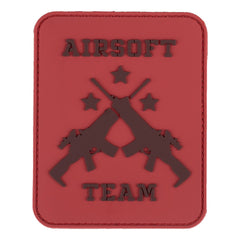Embleem 3D PVC Airsoft Team Rood #23020 - Identitate Vizibilă și Durabilă