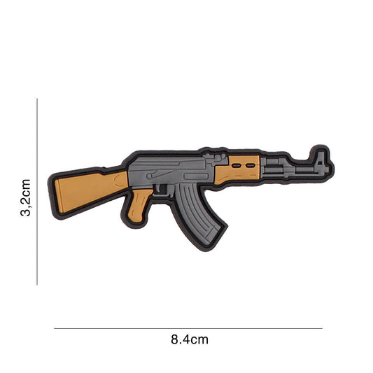 Embleem 3D PVC AK47 #5095 - Simbol de Forță și Determinare