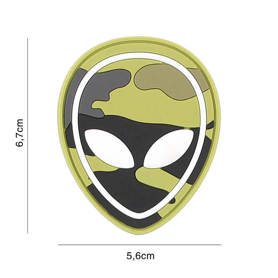 Embleem 3D PVC Alien woodland #2131 - Marcare Tactice Distinctivă