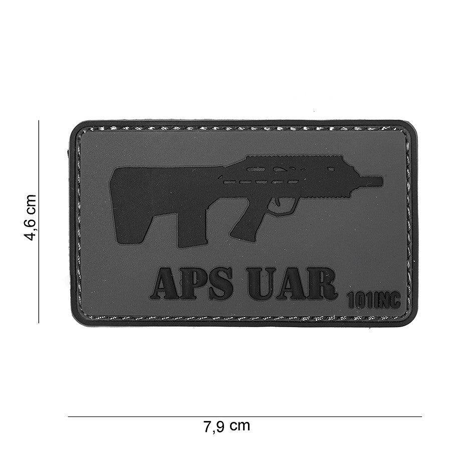 Embleem 3D PVC APS UAR Standard APS - Identitate Tactică Durabilă