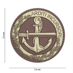 Embleem 3D PVC Arditi Incursori #20056 - Simbolul Tău de Curaj și Elită