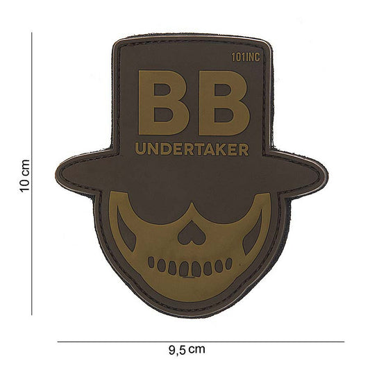Embleem 3D PVC BB Undertaker Maro - Afirmă-ți Prezența Tactică