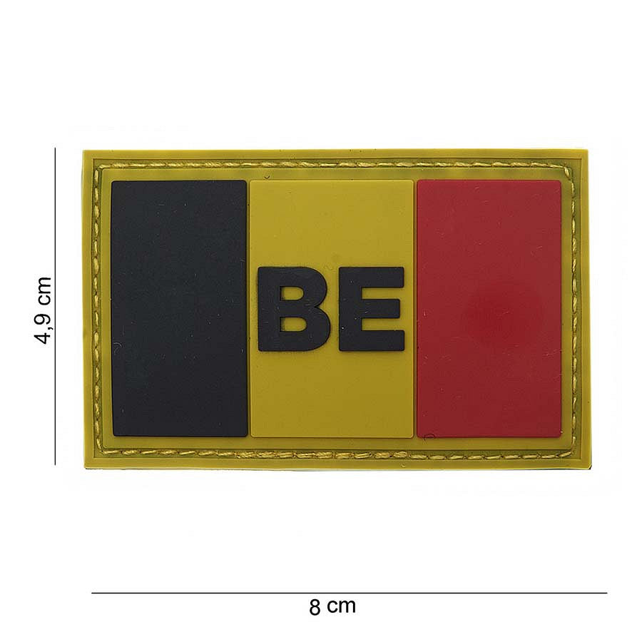 Embleem 3D PVC Belgia Groot BE - Afirmă-ți Identitatea