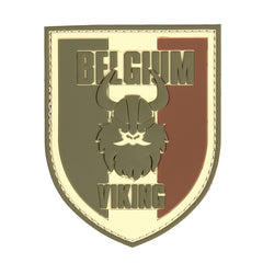 Embleem 3D PVC Belgium Viking #2063 - Marcează-ți Spiritul Neînfricat