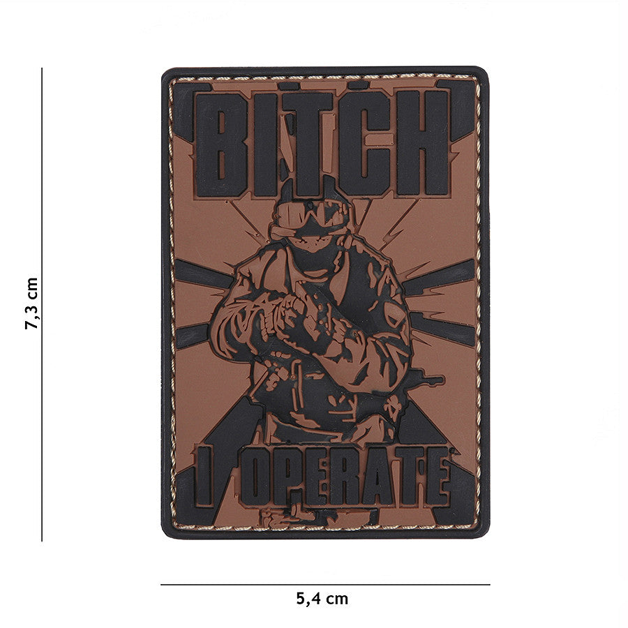Embleem 3D PVC Bitch Maro Generic Tactical - Afirmă-ți Atitudinea
