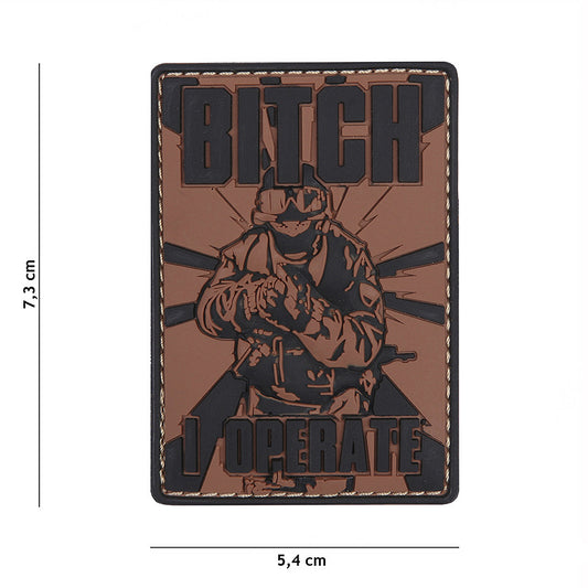 Embleem 3D PVC Bitch Maro Generic Tactical - Afirmă-ți Atitudinea