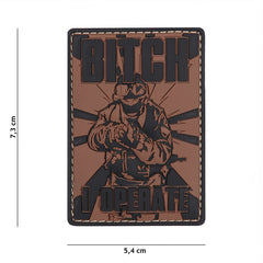 Embleem 3D PVC Bitch Maro Generic Tactical - Afirmă-ți Atitudinea