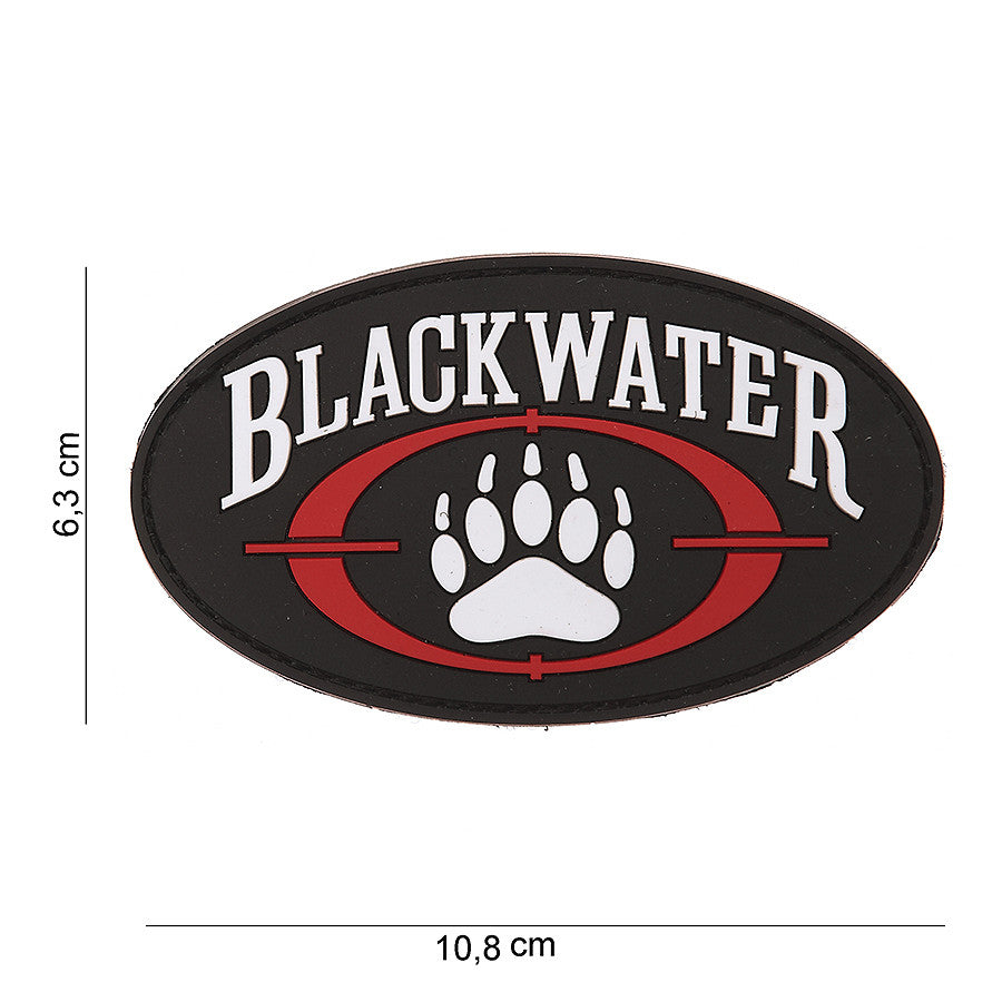 Embleem 3D PVC Blackwater #11168 - Simbol Tactic de Elită