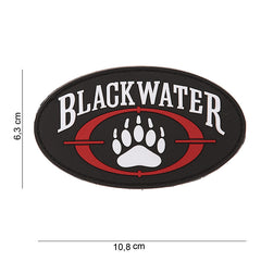 Embleem 3D PVC Blackwater #11168 - Simbol Tactic de Elită