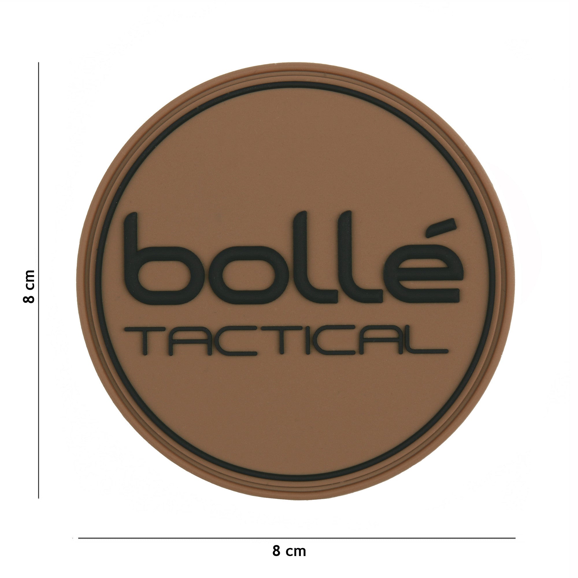Embleem 3D PVC Bollé tactical Bruin - Afirmă-ți Prezența