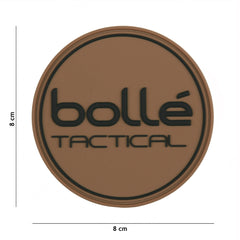 Embleem 3D PVC Bollé tactical Bruin - Afirmă-ți Prezența