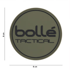 Embleem 3D PVC Bollé tactical Verde - Identitate Tactică Distinctivă