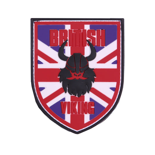 Embleem 3D PVC British Viking #1085 Multi - Afirmă-ți Spiritul Războinic