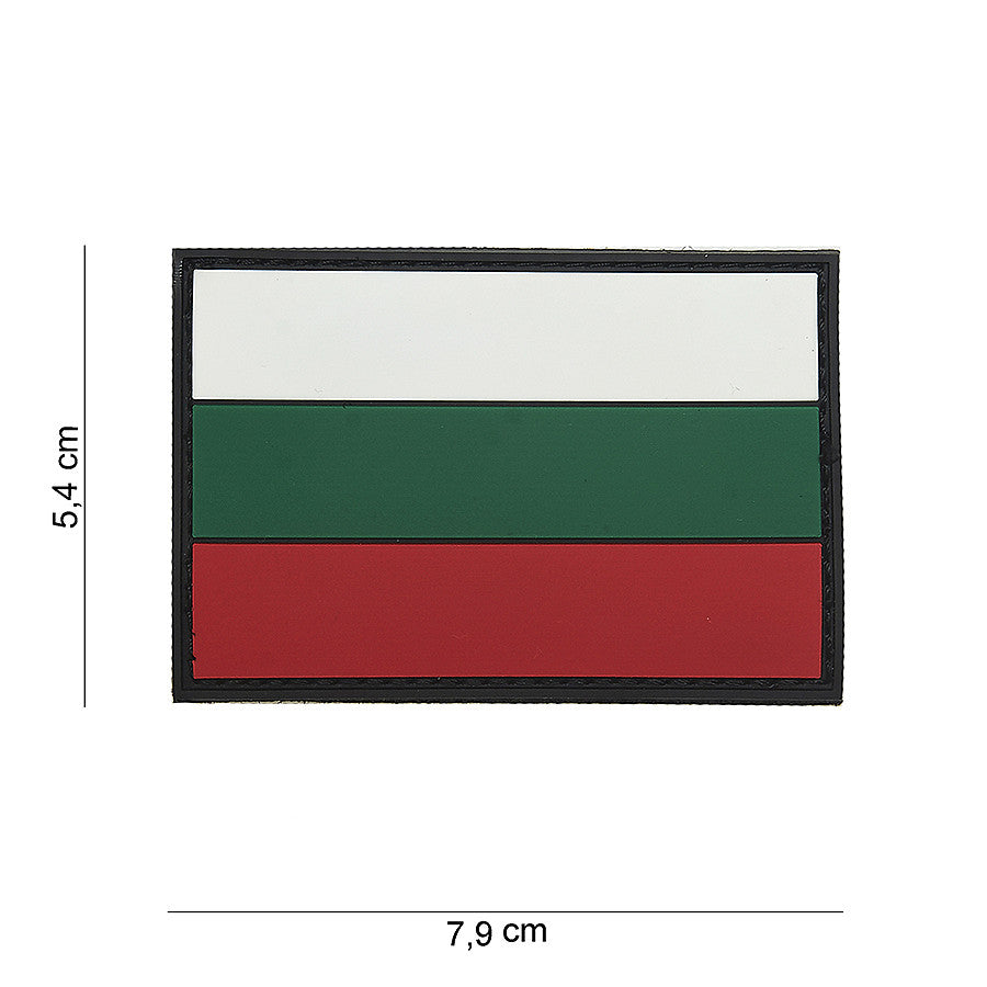 Embleem 3D PVC Bulgaria #15056 - Simbol de Forță Durabil