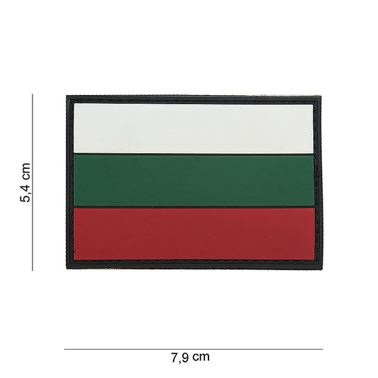 Embleem 3D PVC Bulgaria #15056 - Simbol de Forță Durabil