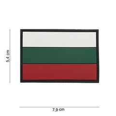 Embleem 3D PVC Bulgaria #15056 - Simbol de Forță Durabil