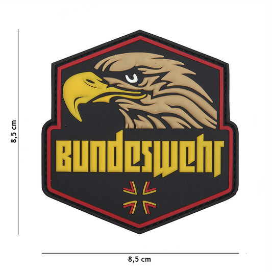 Embleem 3D PVC Bundeswehr Galben - Identitate Tactică Imediată