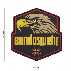 Embleem 3D PVC Bundeswehr Galben - Identitate Tactică Imediată