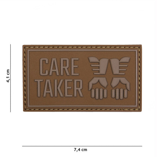 Embleem 3D PVC Care taker Coyote - Identitate Tactică Impunătoare