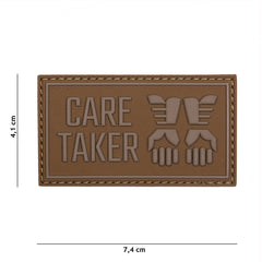 Embleem 3D PVC Care taker Coyote - Identitate Tactică Impunătoare