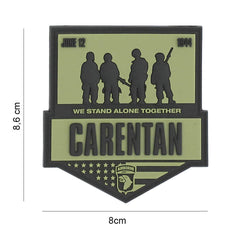 Embleem 3D PVC Carentan #7121 - Identitate Tactică Durabilă