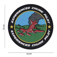 Embleem 3D PVC Chunk pilot #9008 - Afirmă-ți Stilul Tactic
