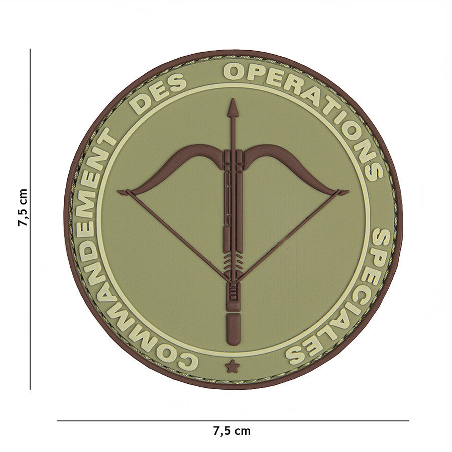 Embleem 3D PVC Commandement #2101 - Afirmă-ți Autoritatea Tactică