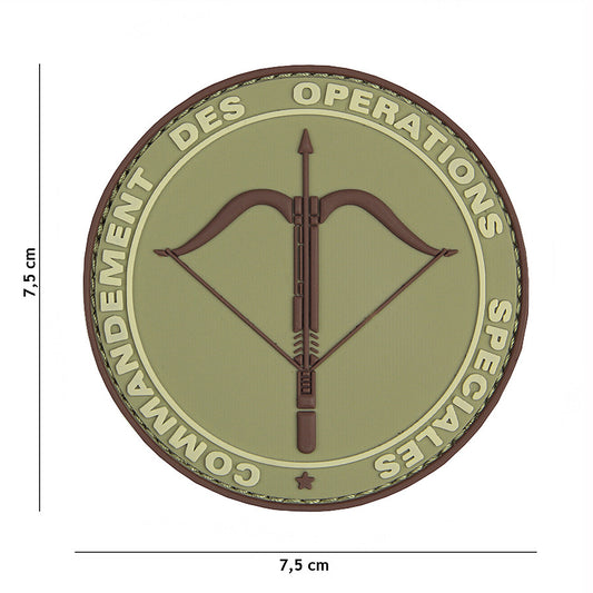 Embleem 3D PVC Commandement #2101 - Afirmă-ți Autoritatea Tactică