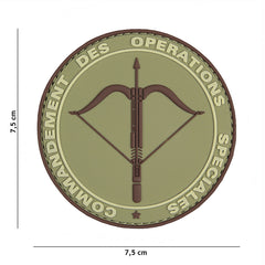 Embleem 3D PVC Commandement #2101 - Afirmă-ți Autoritatea Tactică