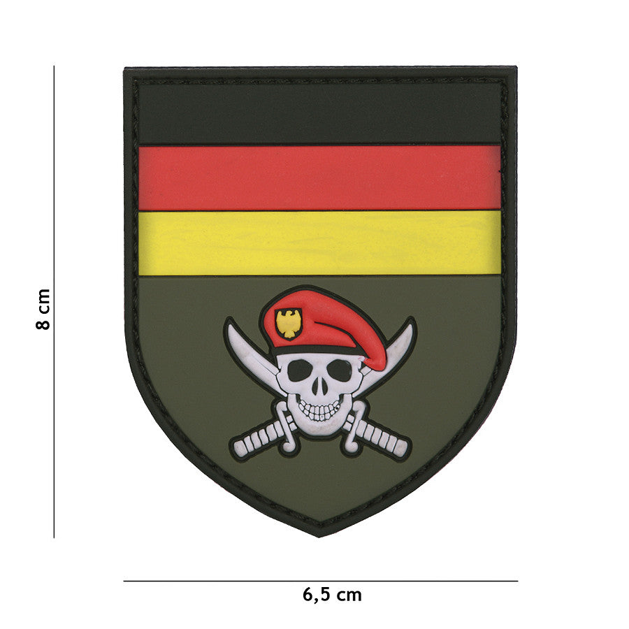 Embleem 3D PVC Commando Skull #2068 - Semnul Tău de Forță