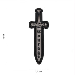 Embleem 3D PVC Courage #13070 PVC Tactical - Afirmă-ți Curajul