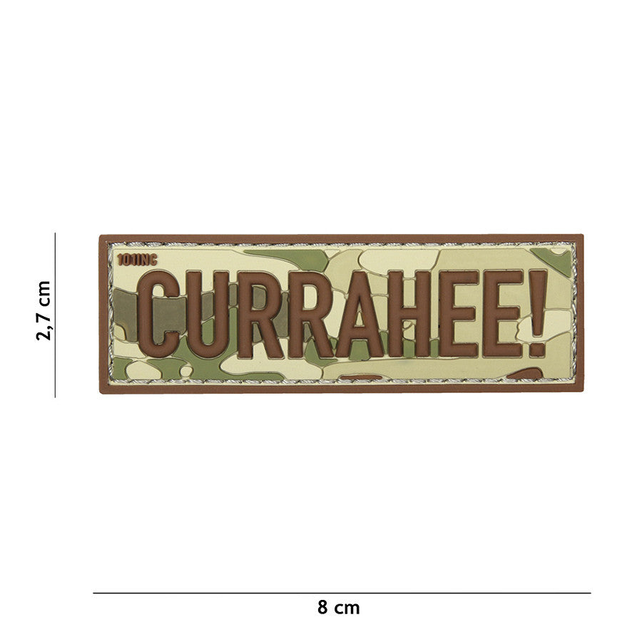 Embleem 3D PVC Currahee! - Identitate Tactică Incontestabilă
