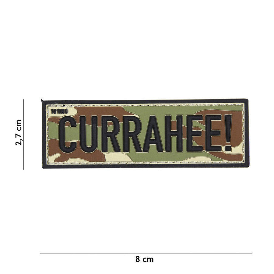 Embleem 3D PVC Currahee! woodland - Afirmă-ți Spiritul de Luptător