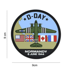 Embleem 3D PVC D-Day C-47 #7082 - Simbolul Eroismului