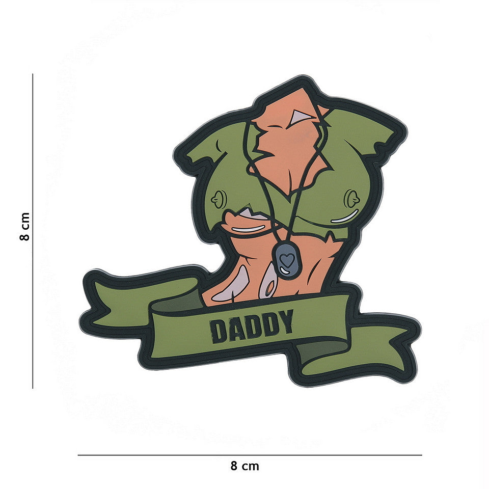 Embleem 3D PVC Daddy girl #8137 - O Declarație Puternică