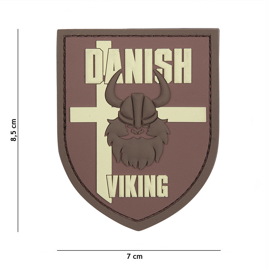 Embleem 3D PVC Danish Viking Maro - Afirmă-ți Spiritul Războinic