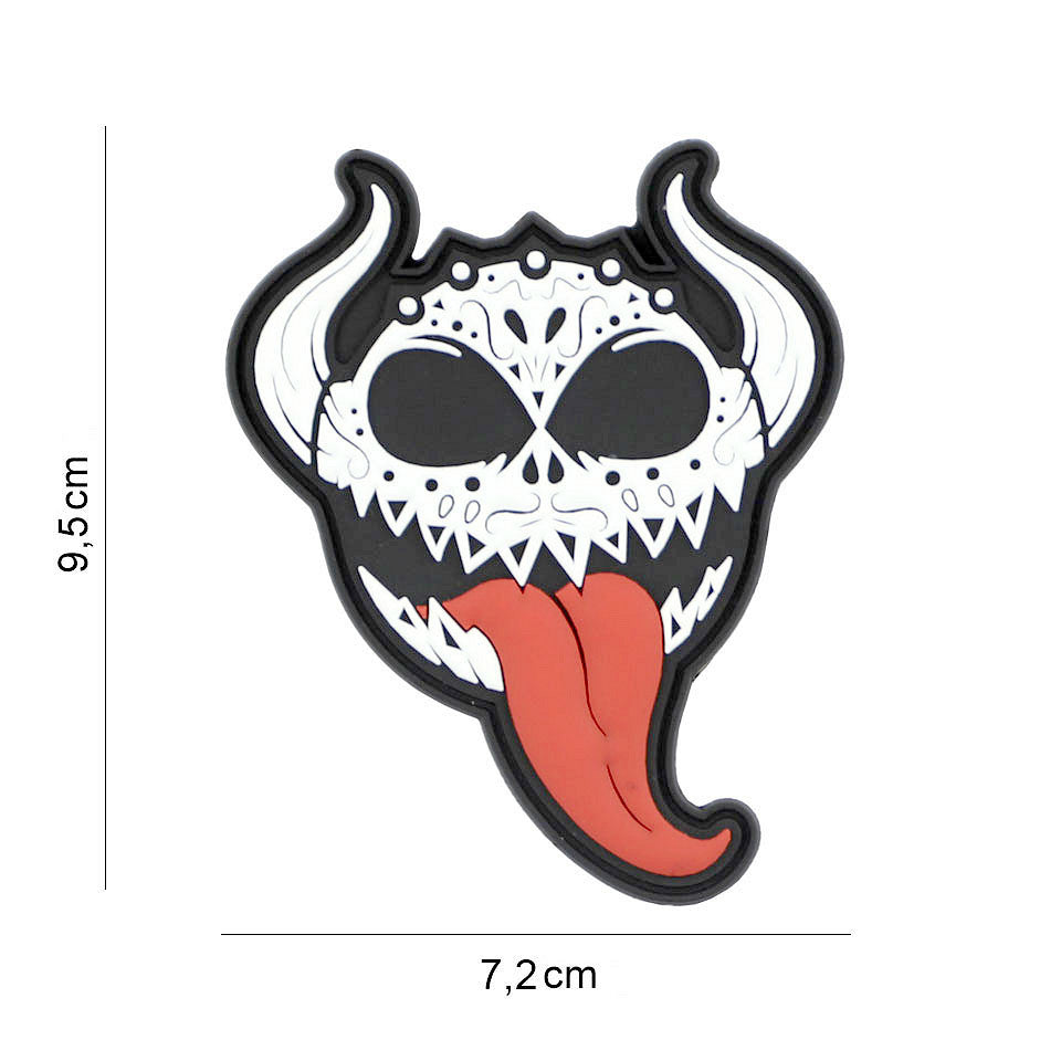 Embleem 3D PVC Devil tongue #8138 - Exprimă Atitudine Tactică