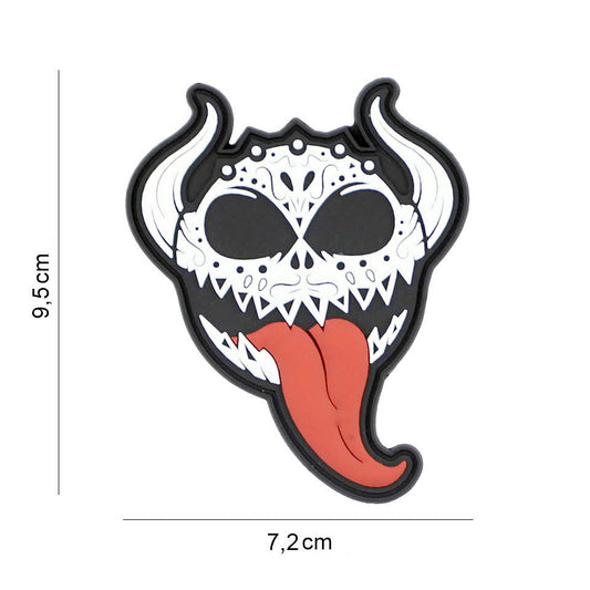Embleem 3D PVC Devil tongue #8138 - Exprimă Atitudine Tactică