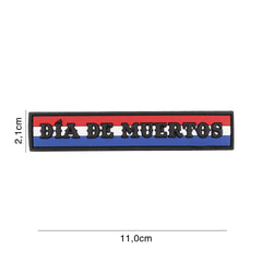 Embleem 3D PVC Dia de Muertos Nederland #6130 - Identitate Tactică Unică