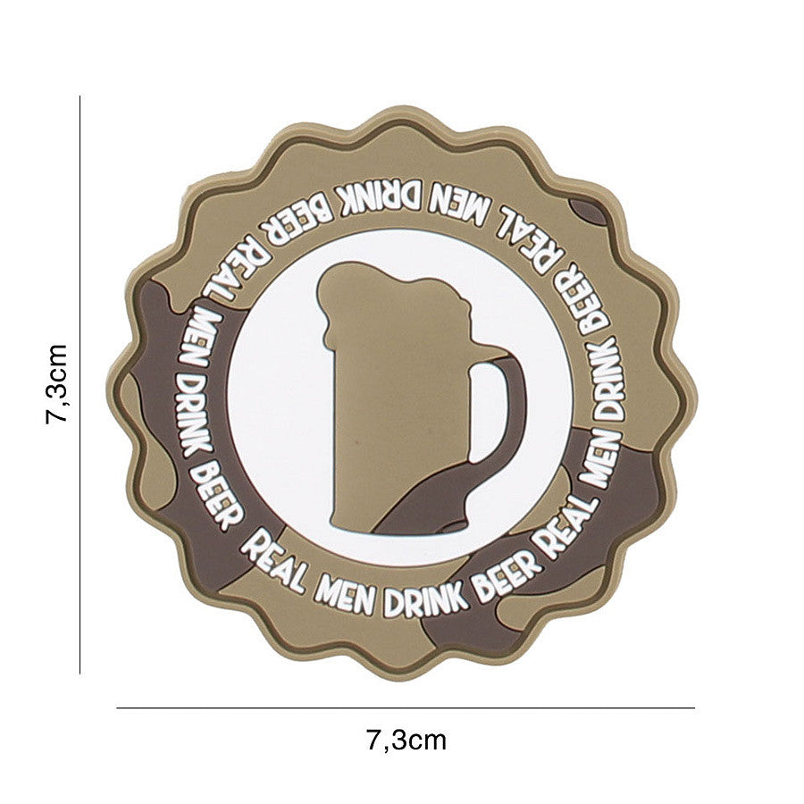 Embleem 3D PVC Drink beer desert #9118 - Atitudine Tactică Relaxată