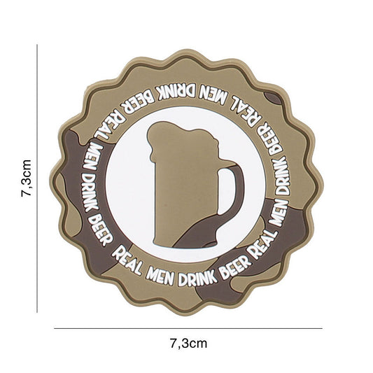 Embleem 3D PVC Drink beer desert #9118 - Atitudine Tactică Relaxată
