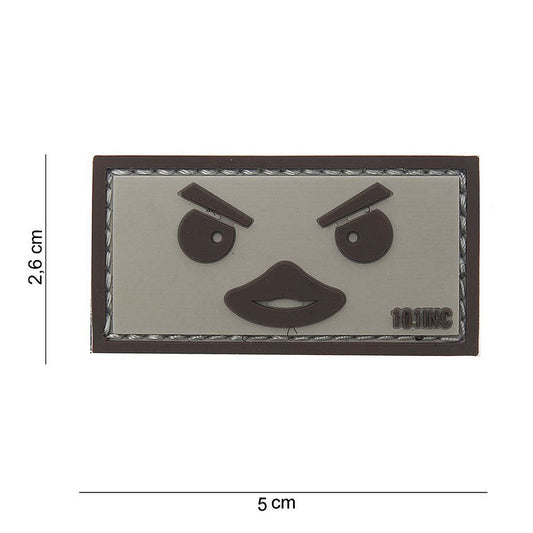 Embleem 3D PVC Duckface Beige/Maro - Personalizare Cu Atitudine