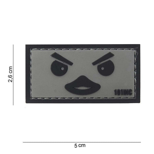 Embleem 3D PVC Duckface Gri - Imprimă Caracter Echipamentului Tău