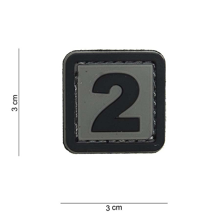 Embleem 3D PVC Embleem 2 #15003 - Identitate Tactică Durabilă
