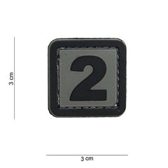 Embleem 3D PVC Embleem 2 #15003 - Identitate Tactică Durabilă