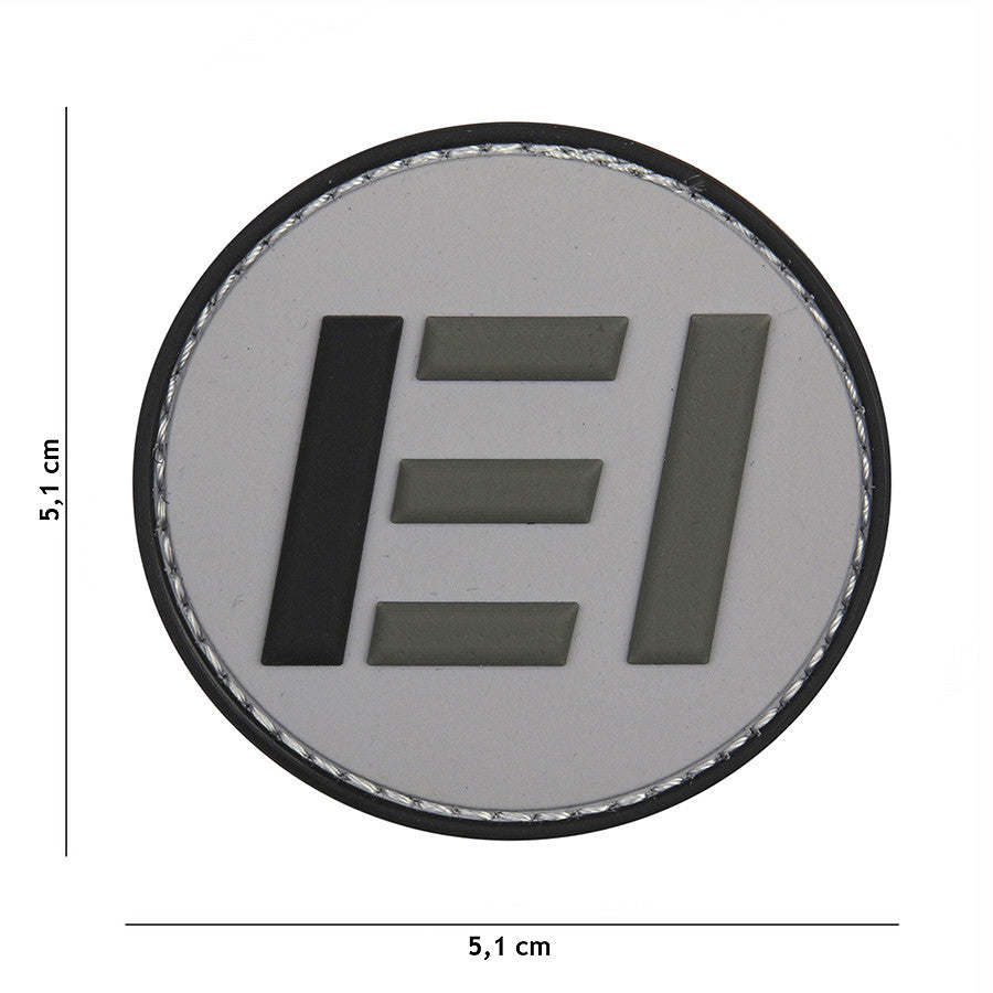 Embleem 3D PVC Esercito EI Gri - Afirmă-ți Identitatea Tactică