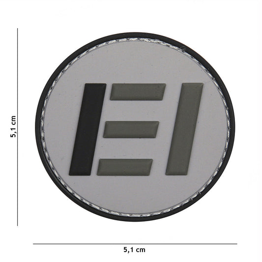 Embleem 3D PVC Esercito EI Gri - Afirmă-ți Identitatea Tactică