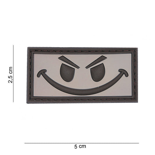 Embleem 3D PVC Evil smiley Maro - Exprimă Atitudine Tactică