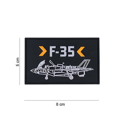 Embleem 3D PVC F-35 #14055 - Simbolul Suprem al Forței Aeriene