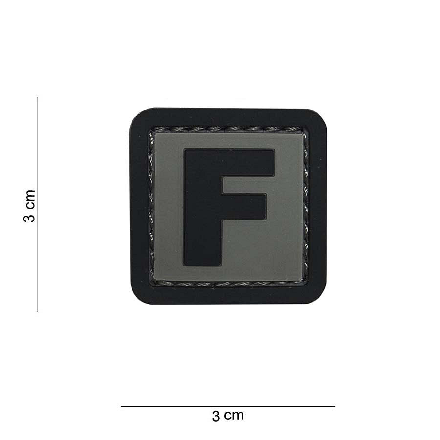 Embleem 3D PVC F - Identificare Tactică Avansată